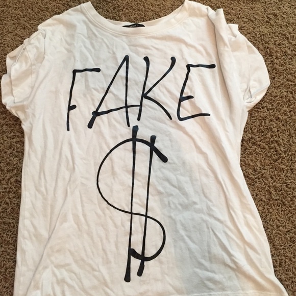 White graphic shirt