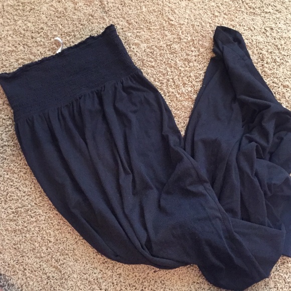 Black maxi dress