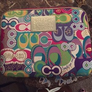 Coach Poopy laptop case