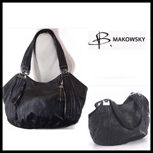 NWOT LARGE SOFT LEATHER BAG