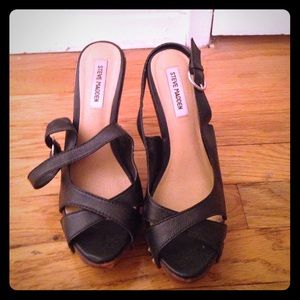 Steve Madden slingback stiletto sandals