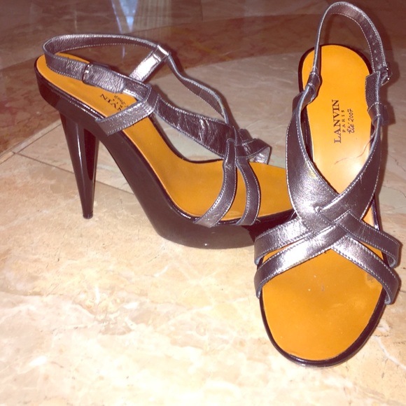 Vintage Lanvin platform sandal - Picture 1 of 3