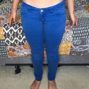 Blue aero jeans