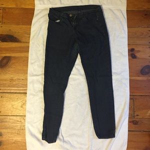 Navy blue forever21 jeans