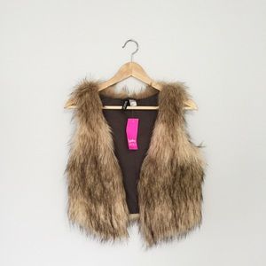 H&M Faux Fur Vest