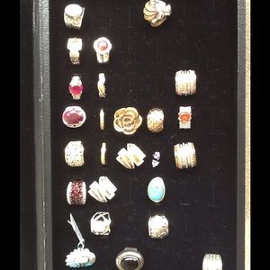 Gemstone, Diamonds, Gold, Sterling Rings