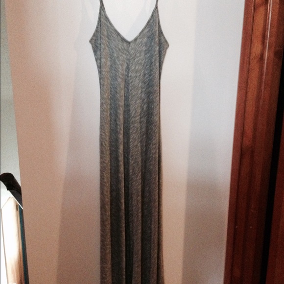 Grey maxi dress