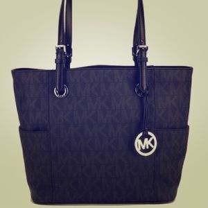 MK black tote--TRADED!