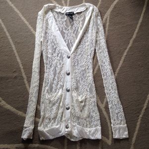 Lace cardigan