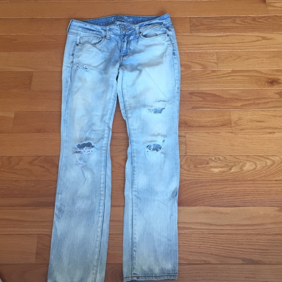 American Eagle Washed Skinny Jeans