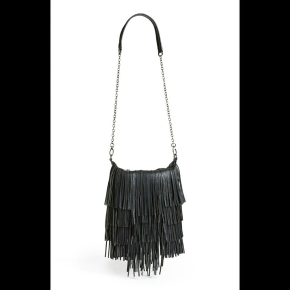 Steve Madden Bmocha Crossbody Fringe Purse
