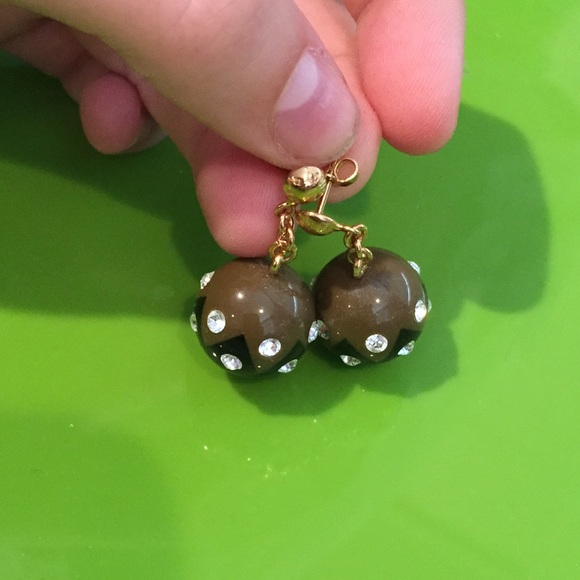 SOLD!!! Louis Vuitton ball earrings
