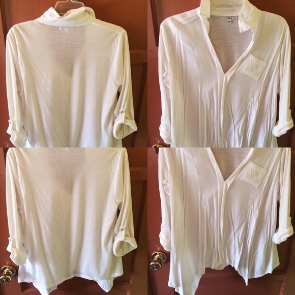 Long sleeve collard shirt