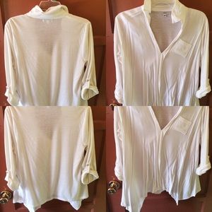 Long sleeve collard shirt