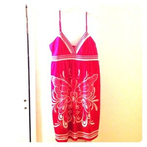 Red sundress