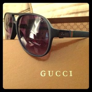 Gucci Men's Aviator Sunglasses