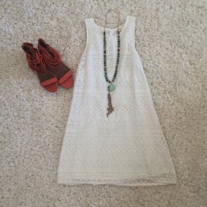 Urban Outfitters White Lace Dress