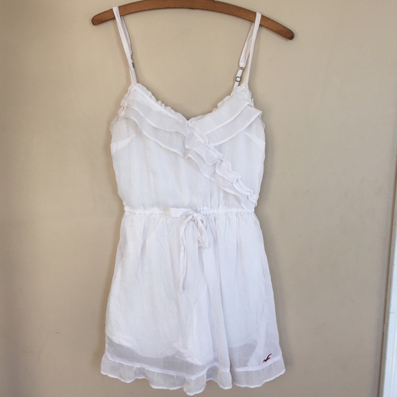 💚White Hollister Sun Dress💚