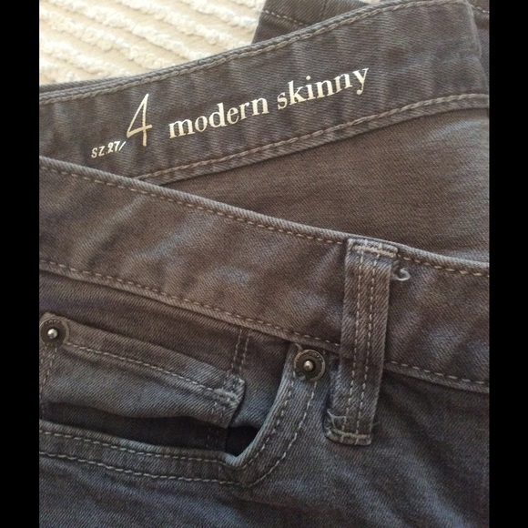 LOFT Gray Denim Jeans, sz. 4