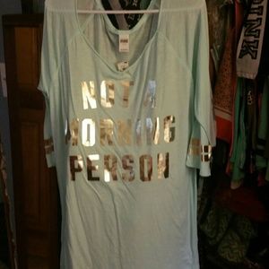 Sold!!!Nwt vs pink sleep shirt