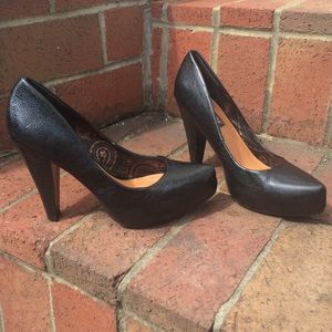 Black Dollhouse stilettos. Mint condition