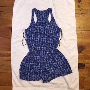 Blue romper