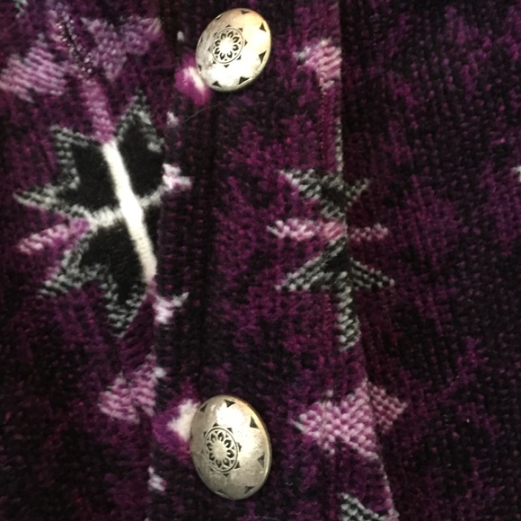 Large Cactus Flower soft polyester printed jacket - Picture 4 of 4