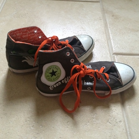 Green Eggs and Ham high top converse!