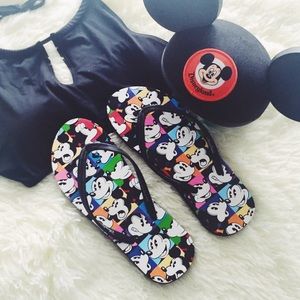 Mickey Mouse Flip Flops