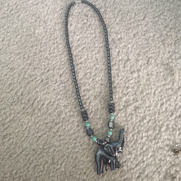 cute elephant necklace