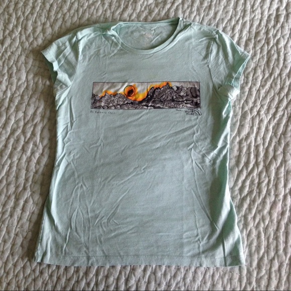 North Face t-shirt