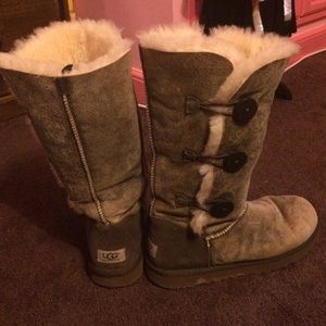 Triple Bailey Button Bomber Jacket Uggs