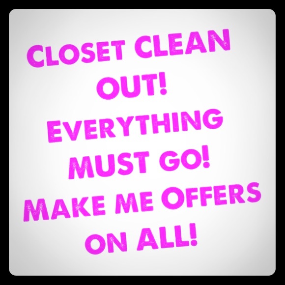 EVERYTHING MUST GO! Offers on all!