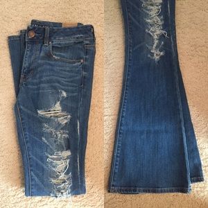 American Eagle Boho Artist Jeans