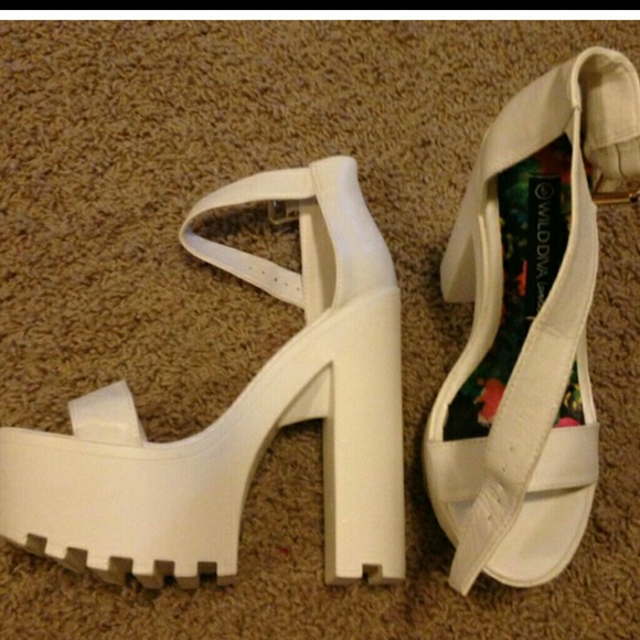White platforms