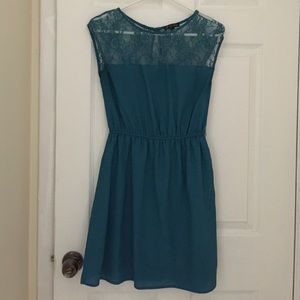 Ocean blue dress