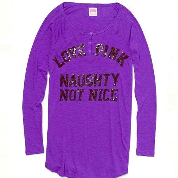 Victoria's Secret Pink Purple Nightgown