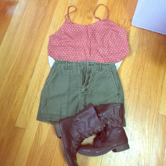 Polka Dot Crop Top