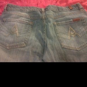 SALE!! 7 For All Mankind "A" Pocket Jeans