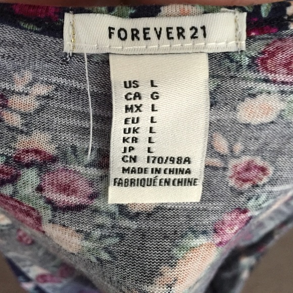 Forever 21 ladder back flowy tank - Picture 3 of 3