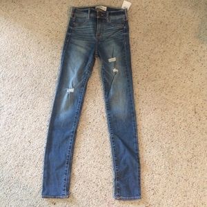 A&F Super high rise jeggings