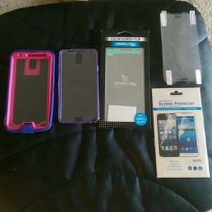 Note 3 cases and screen protectors