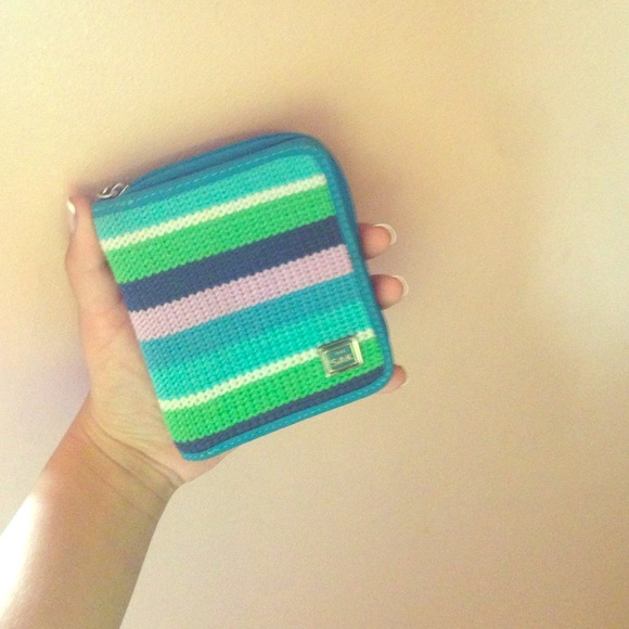 Striped wallet