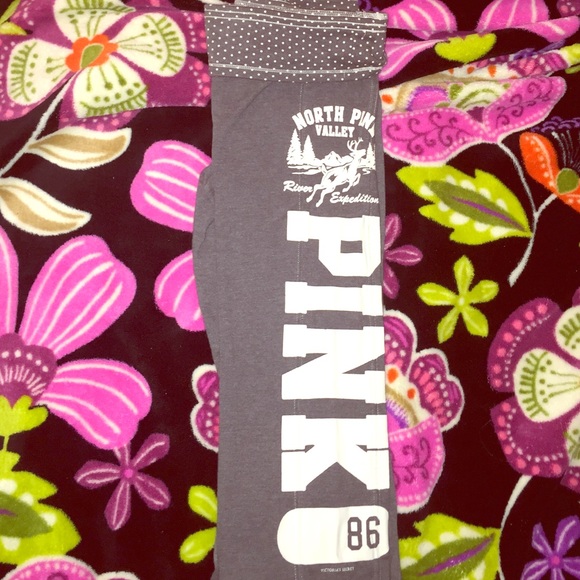 Victoria's Secret Pink Grey Yoga Pants