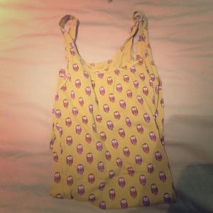 Cute owl tank top!