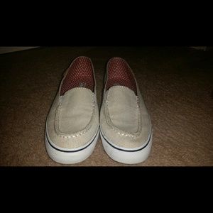 Sperry women's tan topsiders