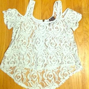 Sheer Lace Top