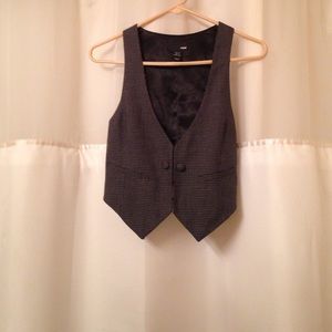 Black and Gray ladies vest
