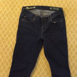 Madewell rail straight jeans