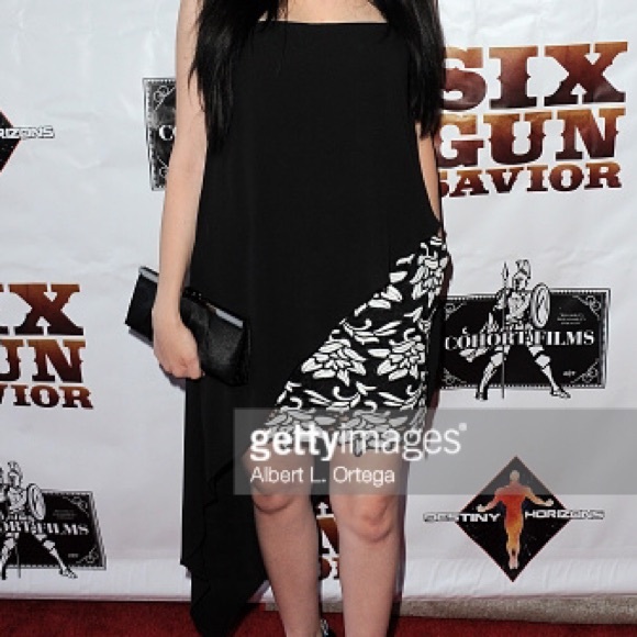 Strapless black dress by bcbgmaxazria - Picture 2 of 2